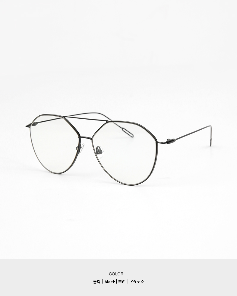 トップバーメタルフレーム眼鏡・全3色 | DHOLIC | 詳細画像14