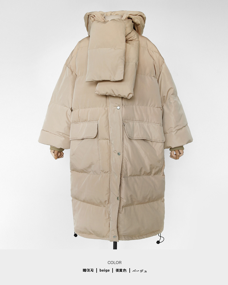 マフラーSET中綿フードジャケット・全2色 | DHOLIC | 詳細画像22
