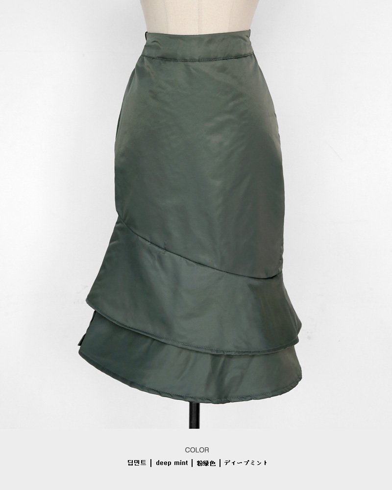 ラッフルレイヤードスカート・全3色 | DHOLIC PLUS | 詳細画像24