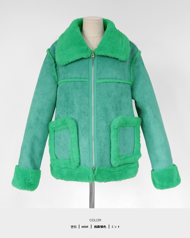 スエード調ファーライニングジャケット・全4色 | DHOLIC | 詳細画像28