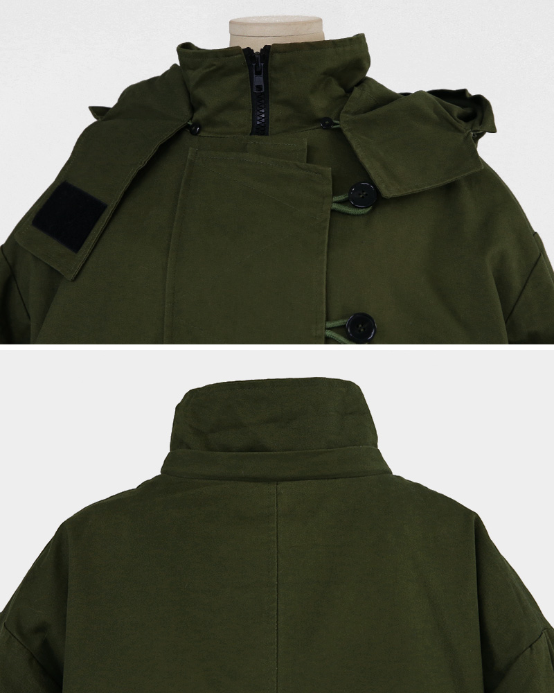 ファーフードダウンジャケット&キルティングジャケットSET・全2色 | DHOLIC | 詳細画像41