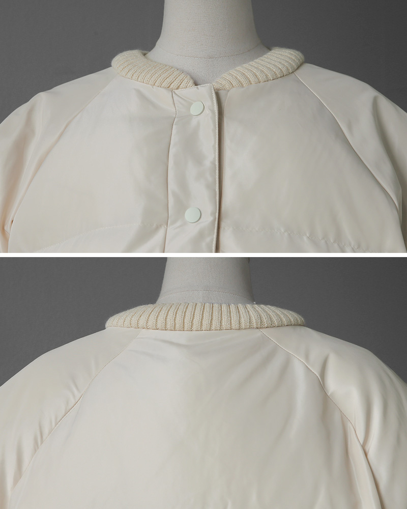 スヌードSET中綿ショートジャケット・全2色 | DHOLIC | 詳細画像31
