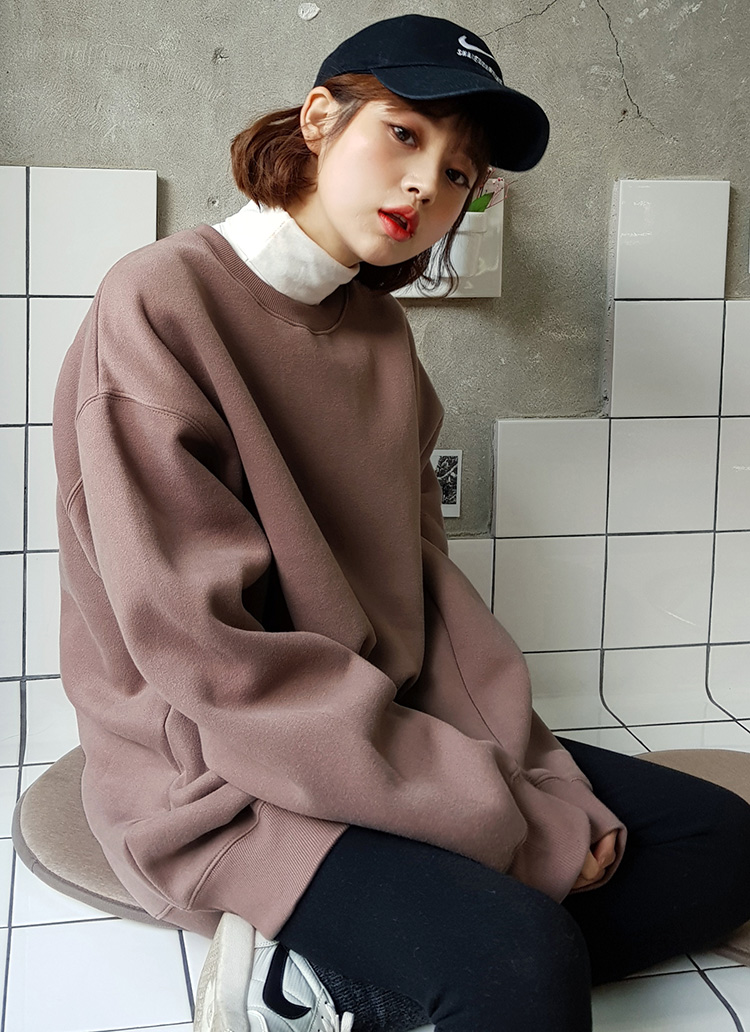 裏起毛オーバーサイズスウェット・全4色 | レディースファッション通販