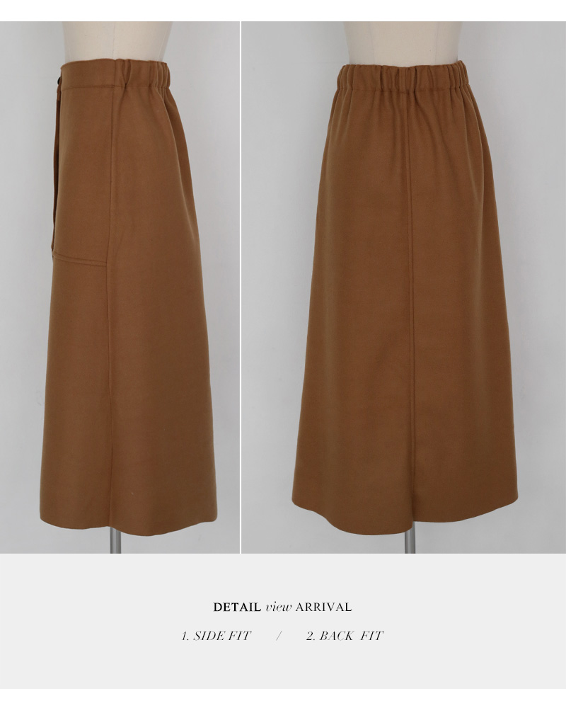Aラインボタンロングスカート・全2色 | DHOLIC | 詳細画像27