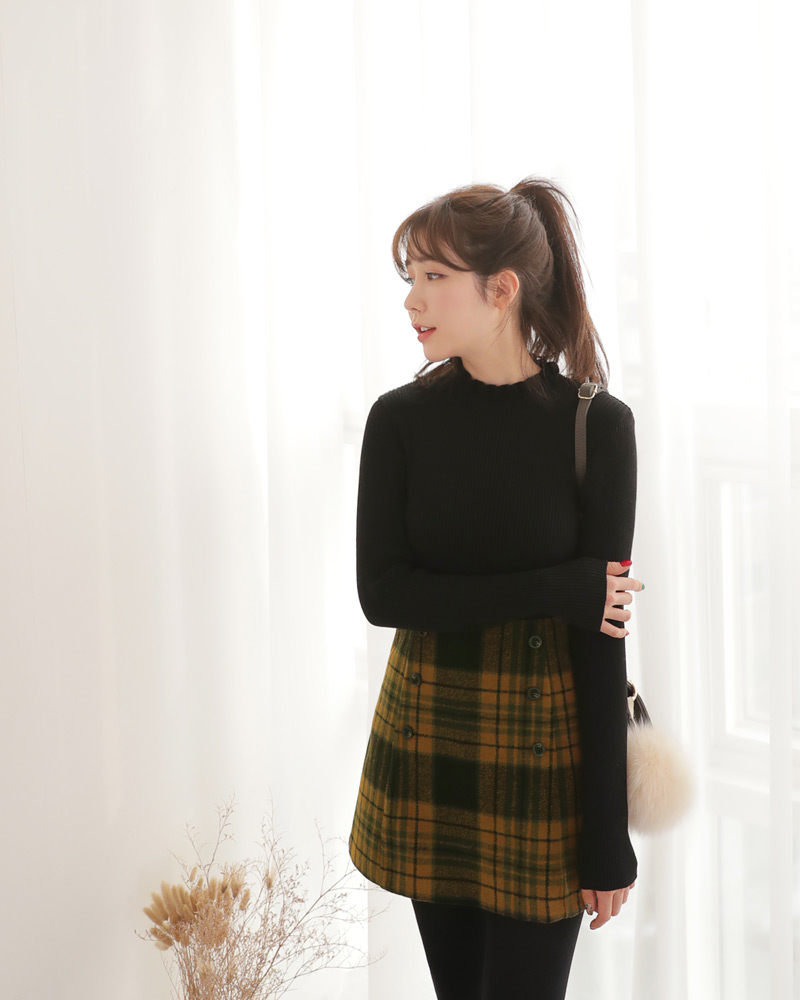 FREE'S MART｜肩フリルケーブルニット | Rakuten Fashion(楽天