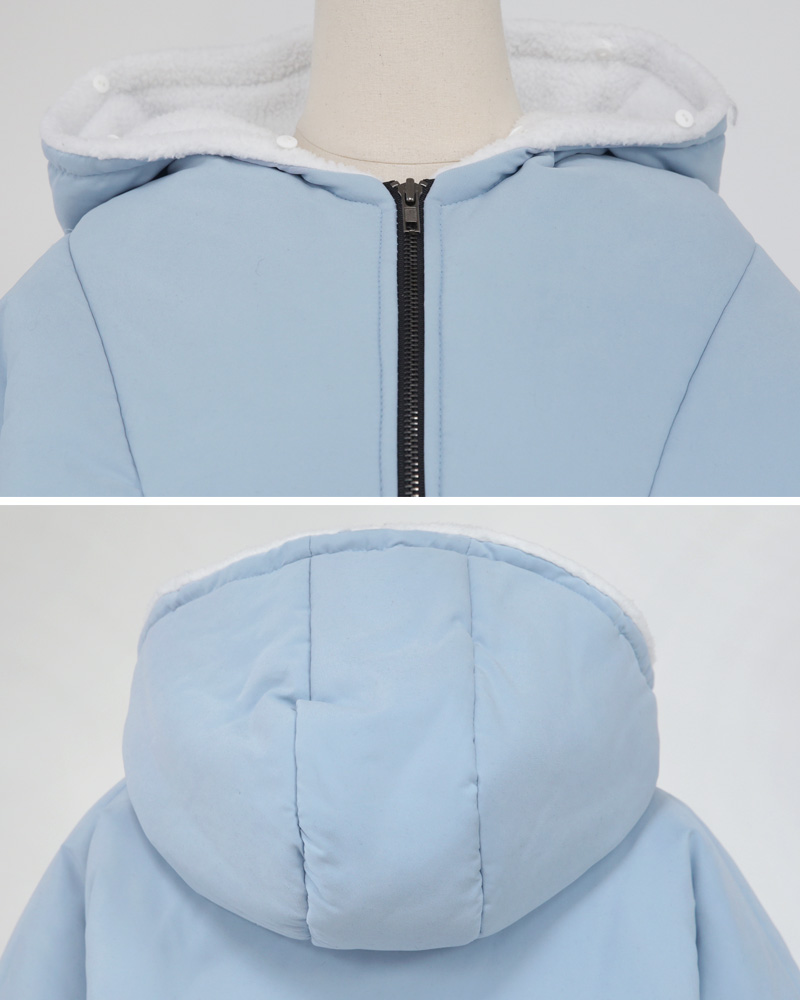 フードファーロング中綿ジャケット・全3色 | DHOLIC | 詳細画像35