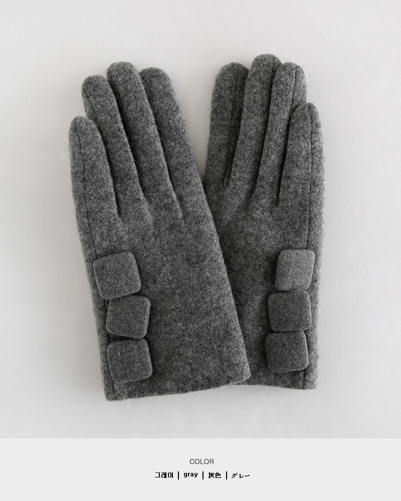 ＊スマホ対応＊スクエアモチーフ手袋・全4色 | DHOLIC PLUS | 詳細画像10