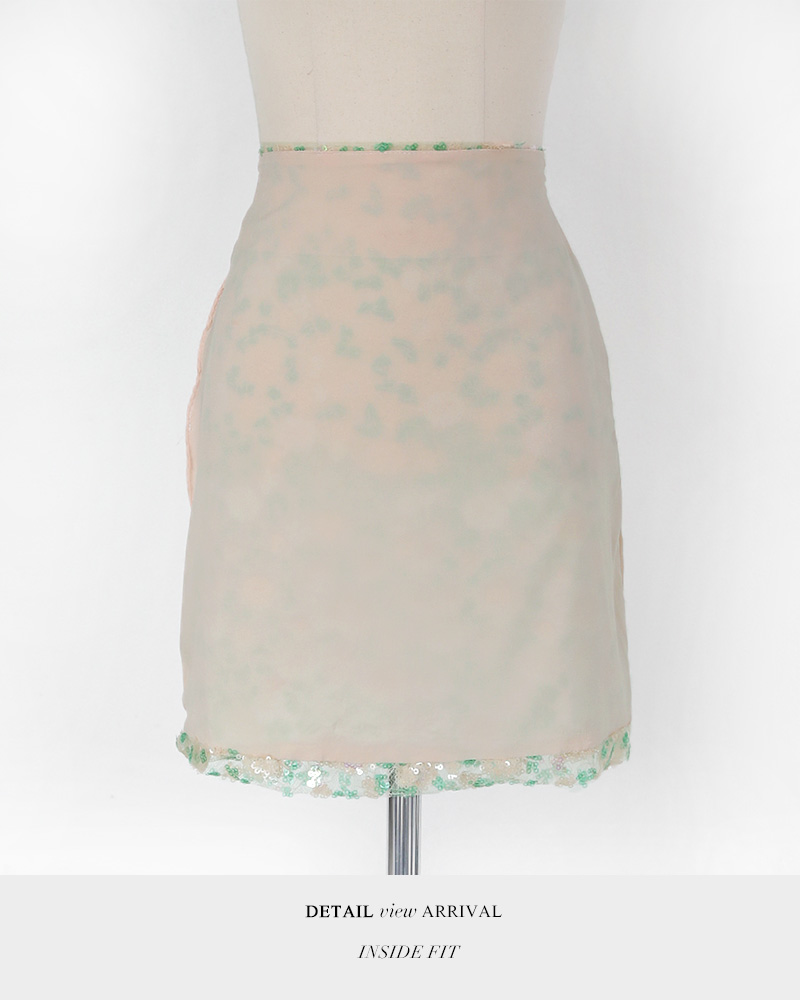 フローラルスパンコールスカート・全2色 | DHOLIC | 詳細画像23