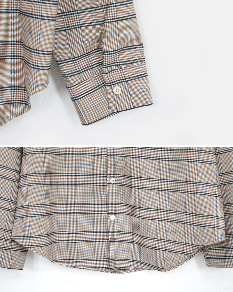 オーバーチェックワンポケットシャツ・全2色 | 詳細画像25