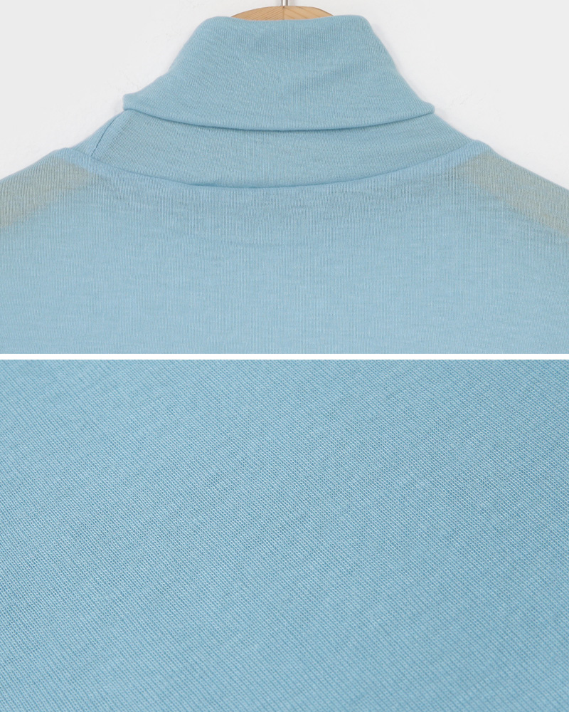 テンセル混タートルネックTシャツ・全6色 | DHOLIC | 詳細画像39