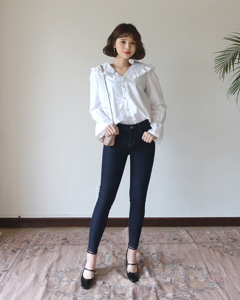 スキニーデニムパンツ・全2色 | レディースファッション通販