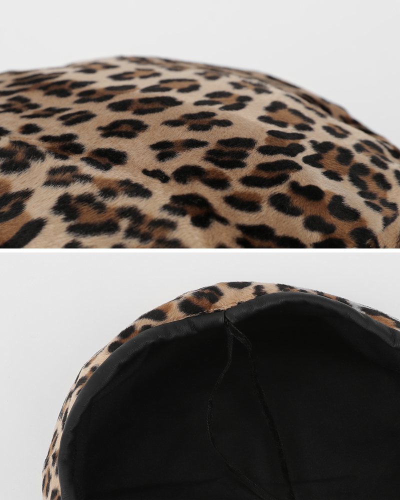 レオパードパターンベレー帽・全1色 | DHOLIC | 詳細画像17