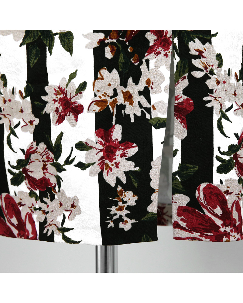 ストライプ花柄スリットスカート・全2色 | DHOLIC PLUS | 詳細画像26