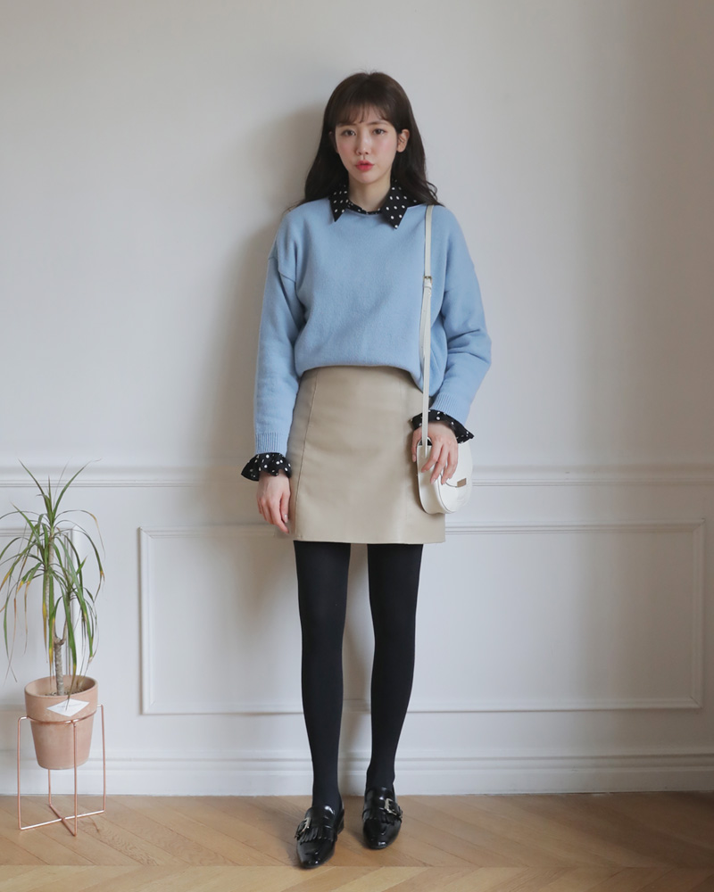 <font color=red><b>雑誌掲載商品○</b></font>シャーリングスリーブドットブラウス・全2色 | DHOLIC | 詳細画像24