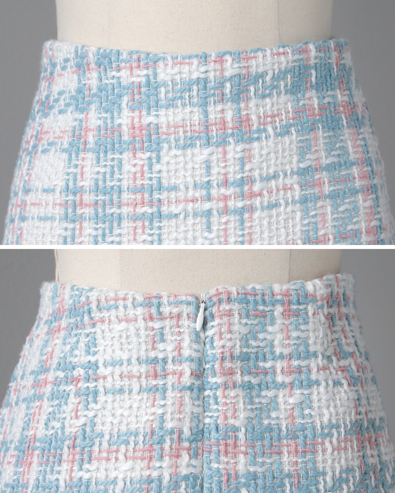 カラーミックスツイードスカート・全2色 | DHOLIC | 詳細画像24
