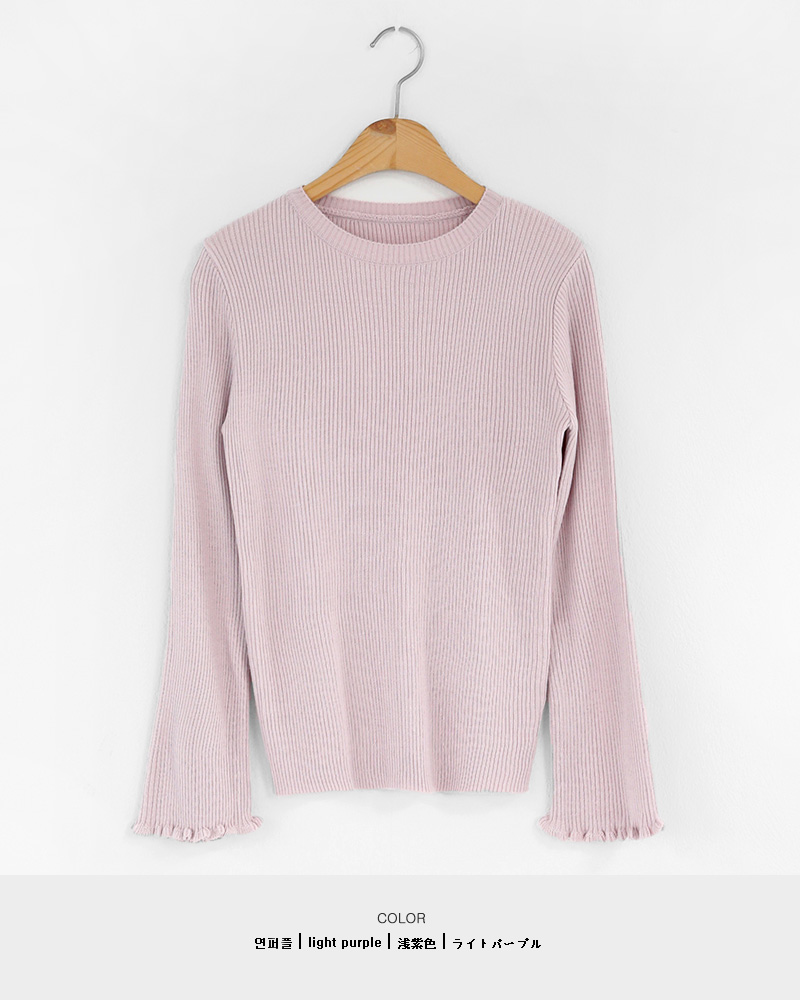 フリルベルスリーブ二ット・全5色 | DHOLIC | 詳細画像39