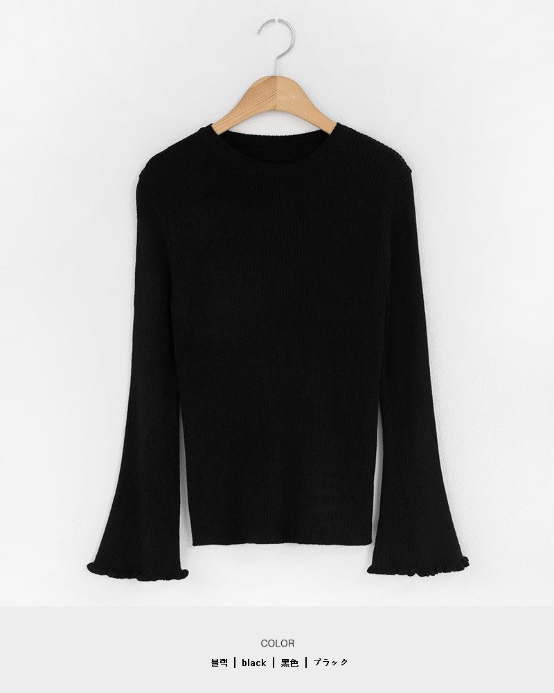 フリルベルスリーブ二ット・全5色 | DHOLIC | 詳細画像40