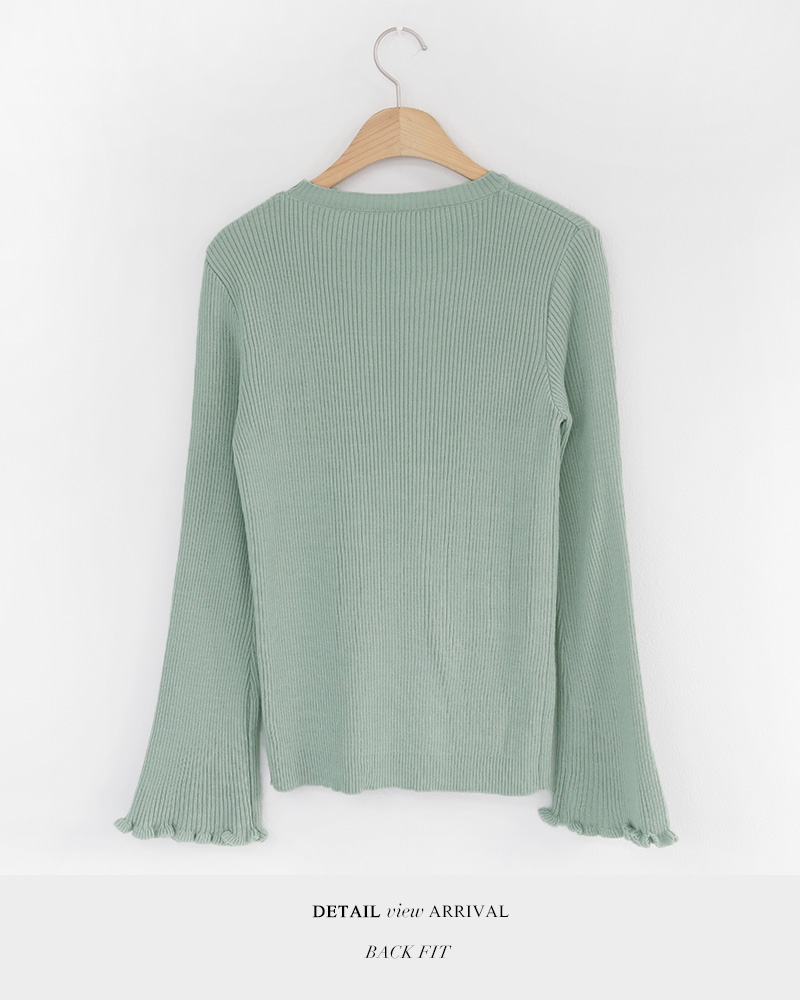 フリルベルスリーブ二ット・全5色 | DHOLIC | 詳細画像42