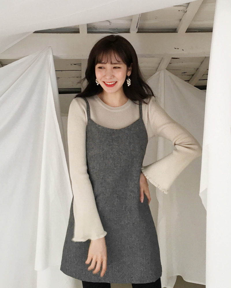 フリルベルスリーブ二ット・全5色 | DHOLIC | 詳細画像19