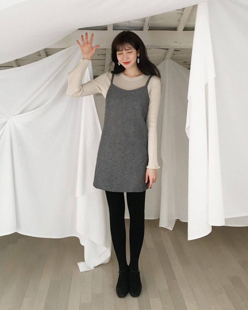 フリルベルスリーブ二ット・全5色 | DHOLIC | 詳細画像21