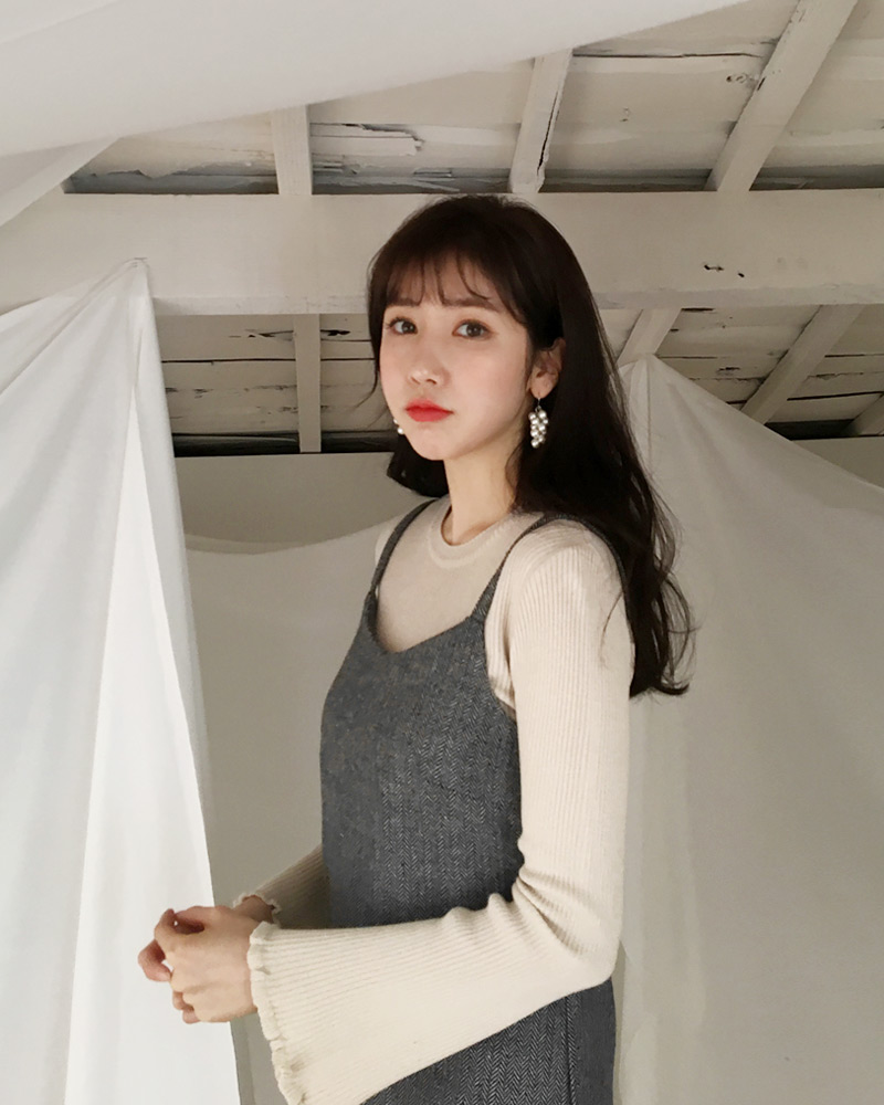 フリルベルスリーブ二ット・全5色 | DHOLIC | 詳細画像22