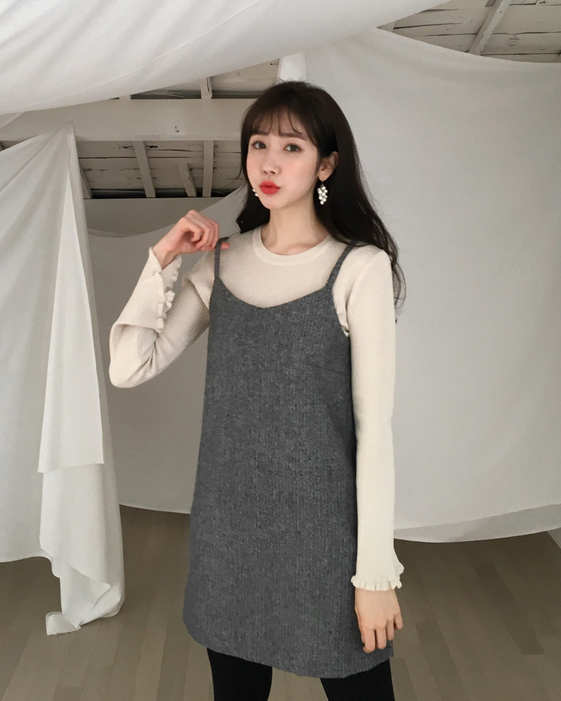 フリルベルスリーブ二ット・全5色 | DHOLIC | 詳細画像25