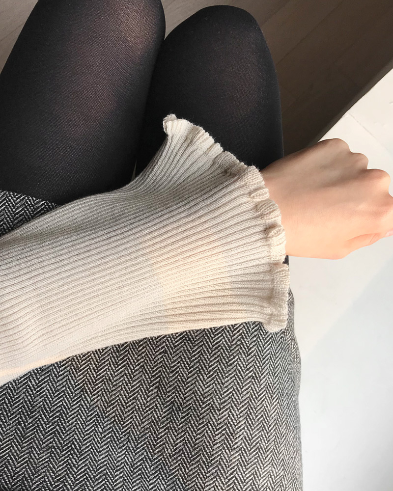 フリルベルスリーブ二ット・全5色 | DHOLIC | 詳細画像30