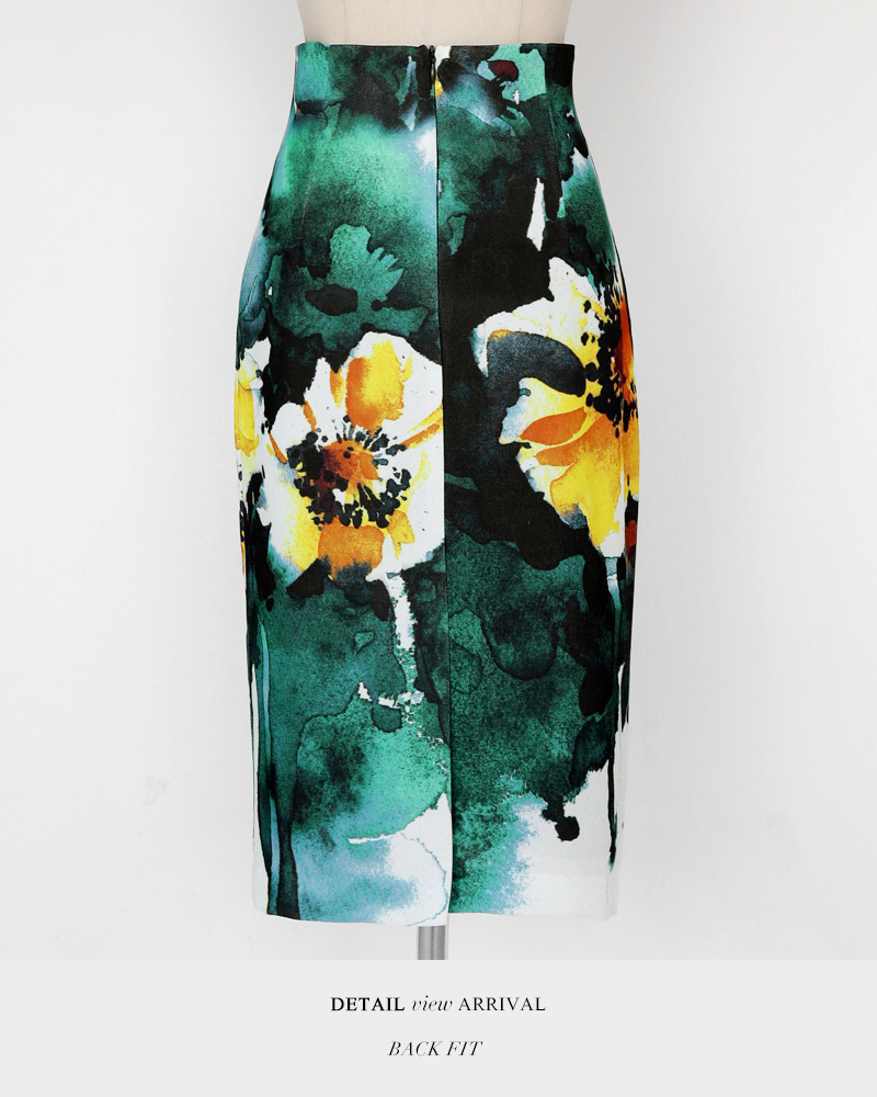 スリットフローラルタイトスカート・全2色 | DHOLIC PLUS | 詳細画像28