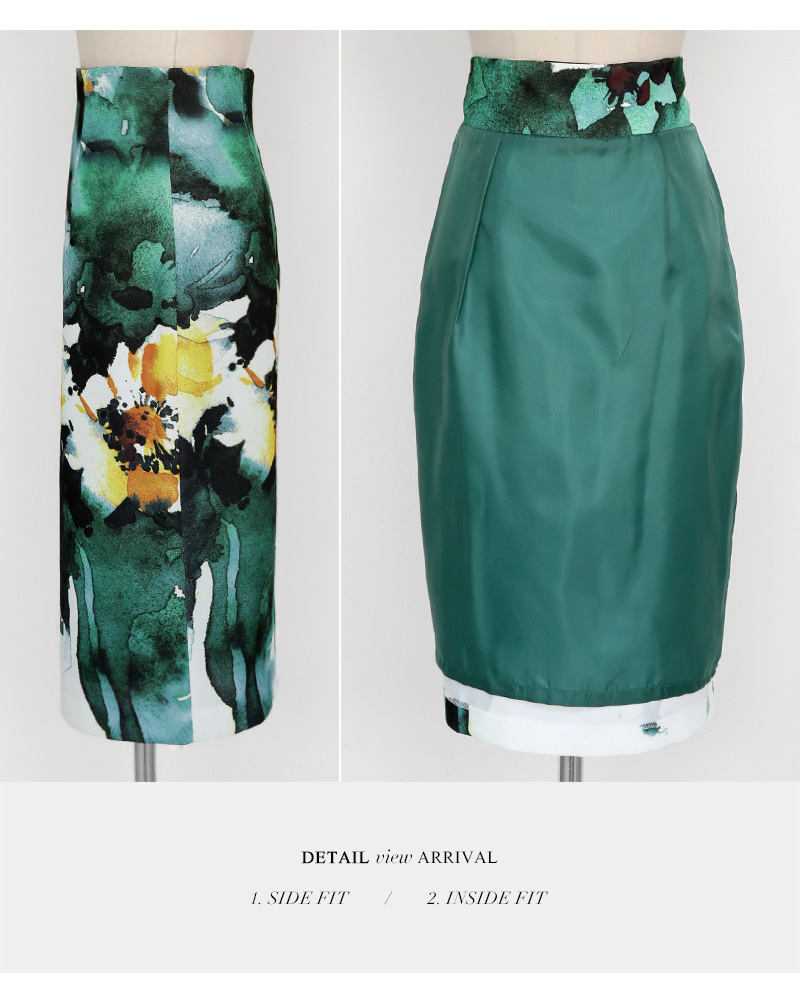 スリットフローラルタイトスカート・全2色 | DHOLIC PLUS | 詳細画像29