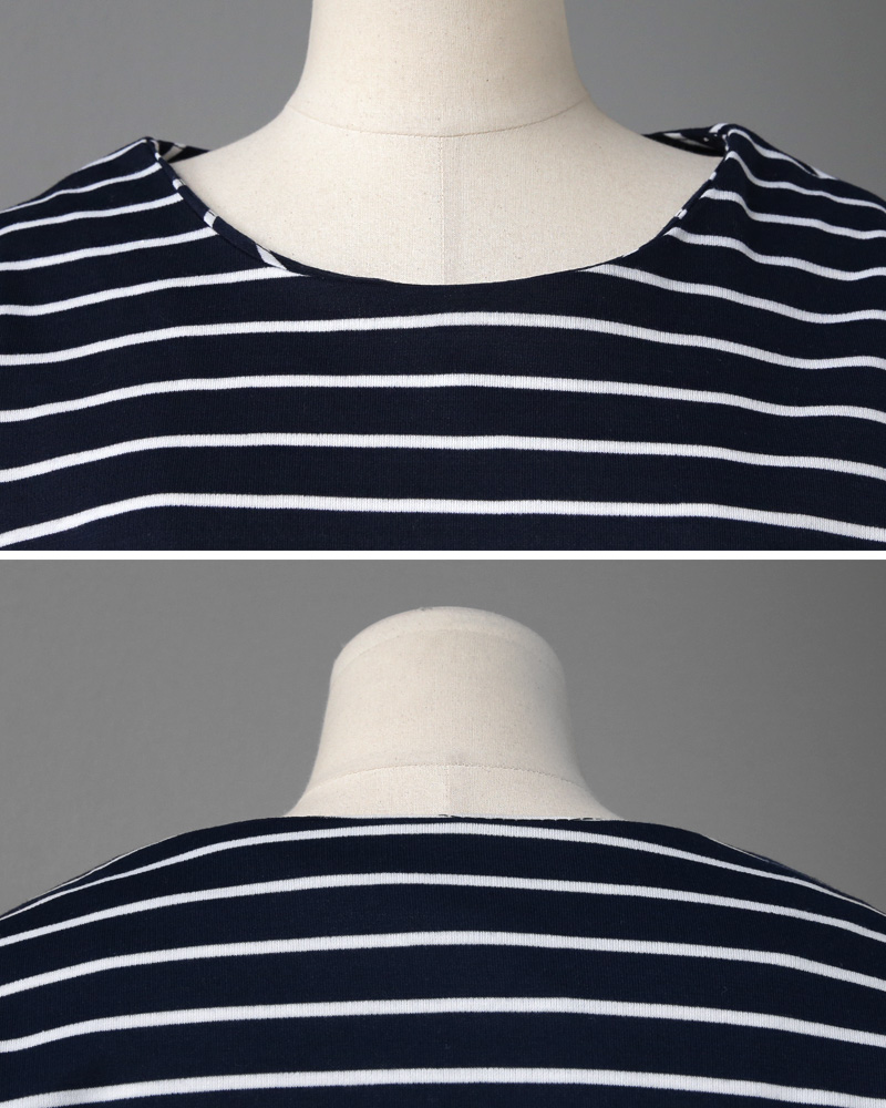 レイヤードボーダーTシャツ・全3色 | DHOLIC PLUS | 詳細画像35