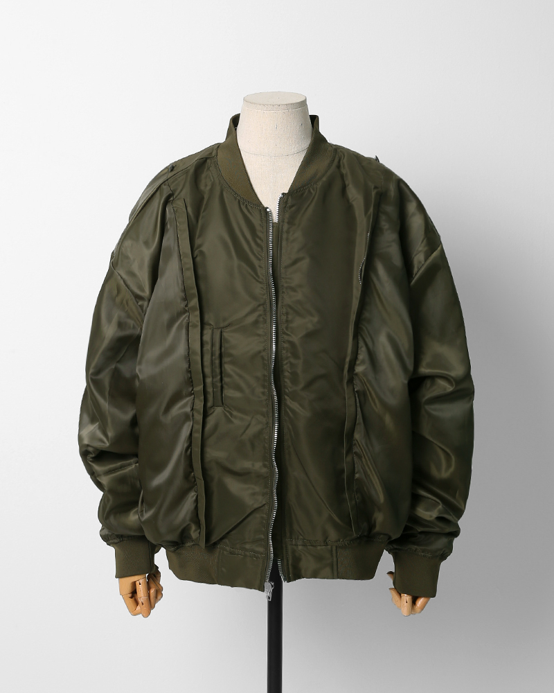 フードレイヤードMA-1ジャケット・全2色 | 詳細画像23