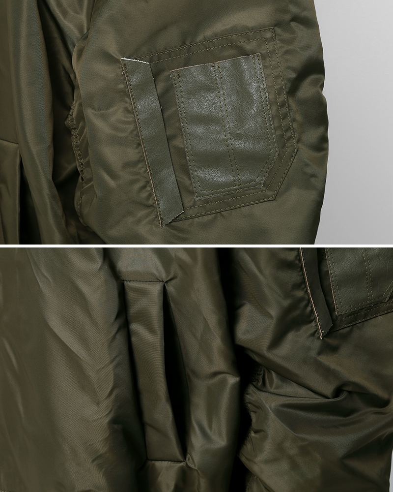 フードレイヤードMA-1ジャケット・全2色 | 詳細画像26