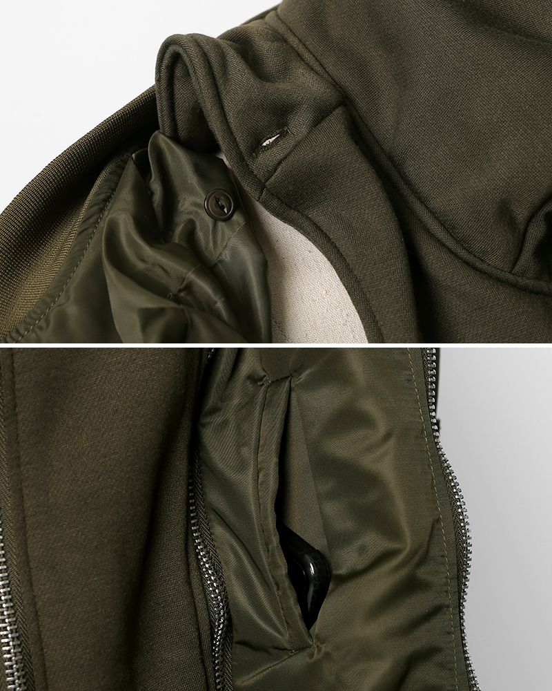 フードレイヤードMA-1ジャケット・全2色 | 詳細画像29