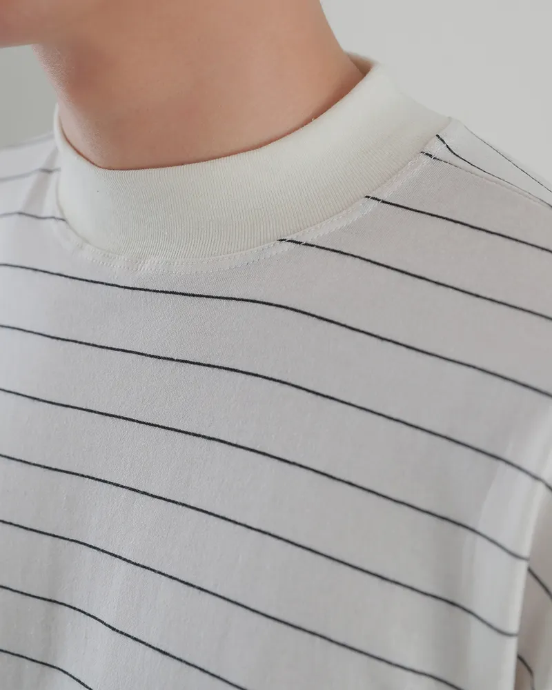 2TYPEボーダーモックネックTシャツ・全6色 | 詳細画像10