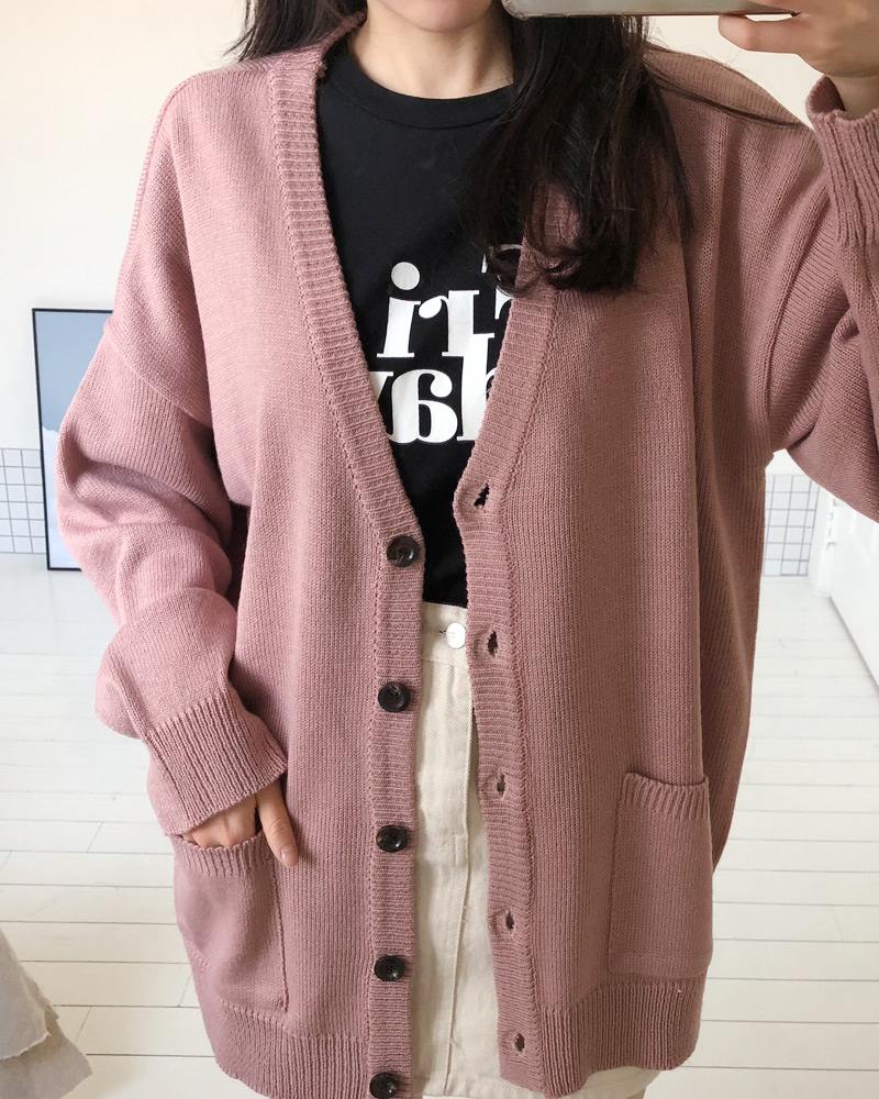 オーバーサイズポケットカーディガン・全9色 | DHOLIC | 詳細画像17