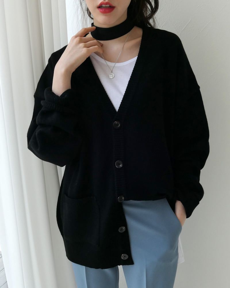 オーバーサイズポケットカーディガン・全9色 | DHOLIC | 詳細画像27