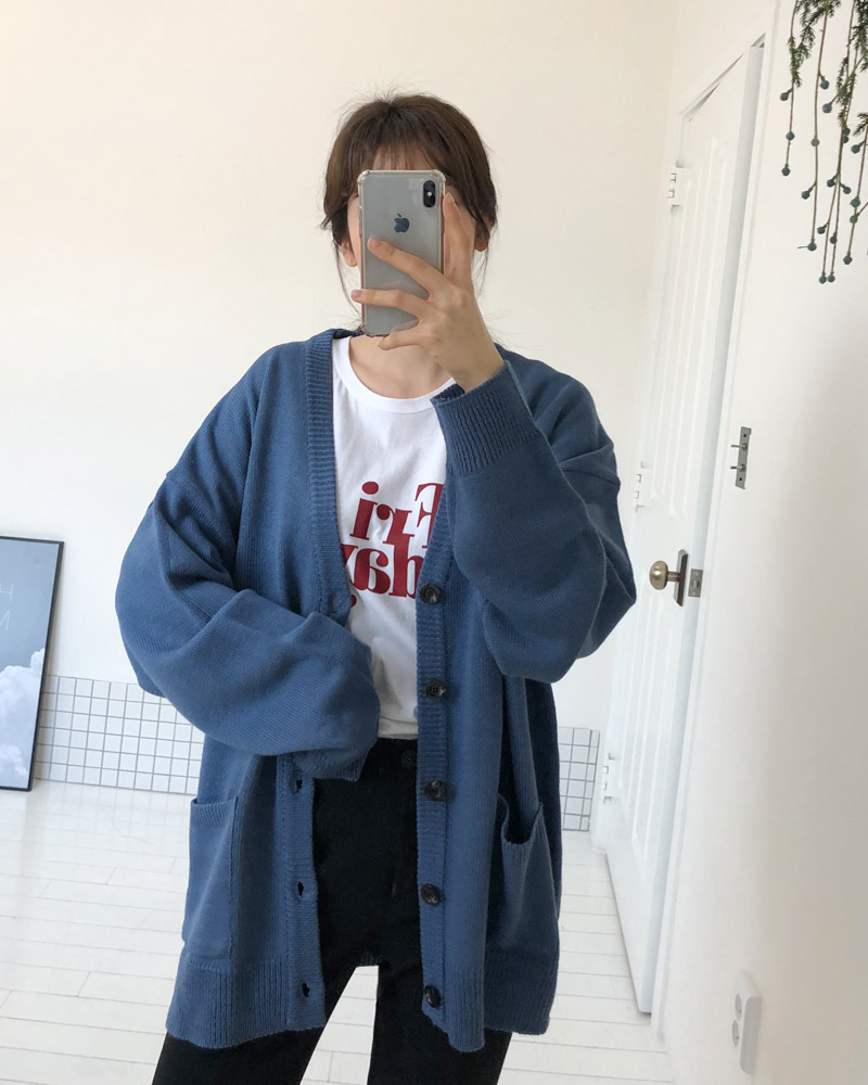 オーバーサイズポケットカーディガン・全9色 | DHOLIC | 詳細画像31