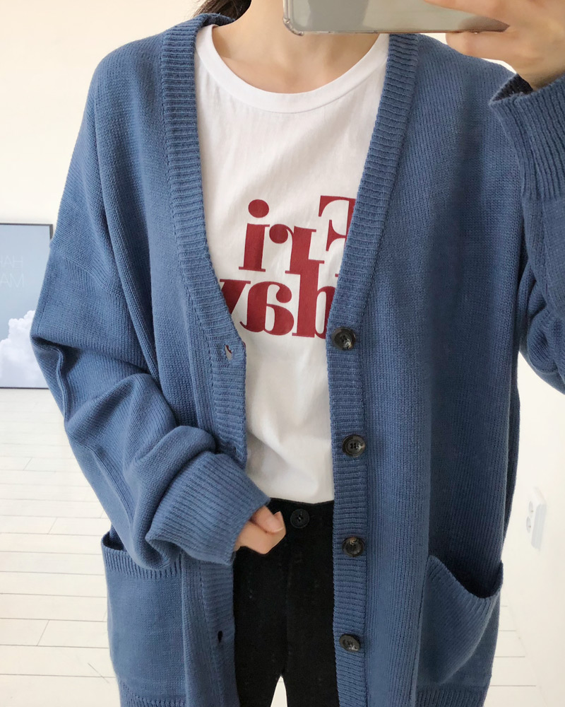 オーバーサイズポケットカーディガン・全9色 | DHOLIC | 詳細画像32