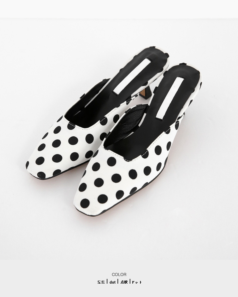 2TYPEスクエアトゥミュール・全4色 | DHOLIC | 詳細画像27