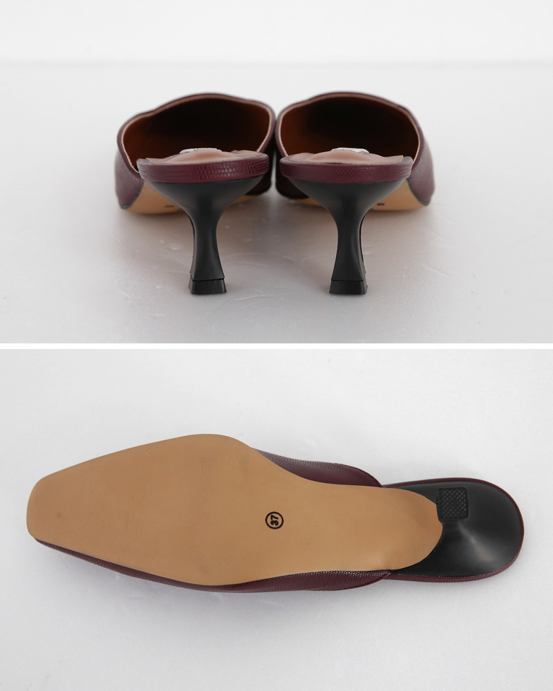 2TYPEスクエアトゥミュール・全4色 | DHOLIC | 詳細画像30