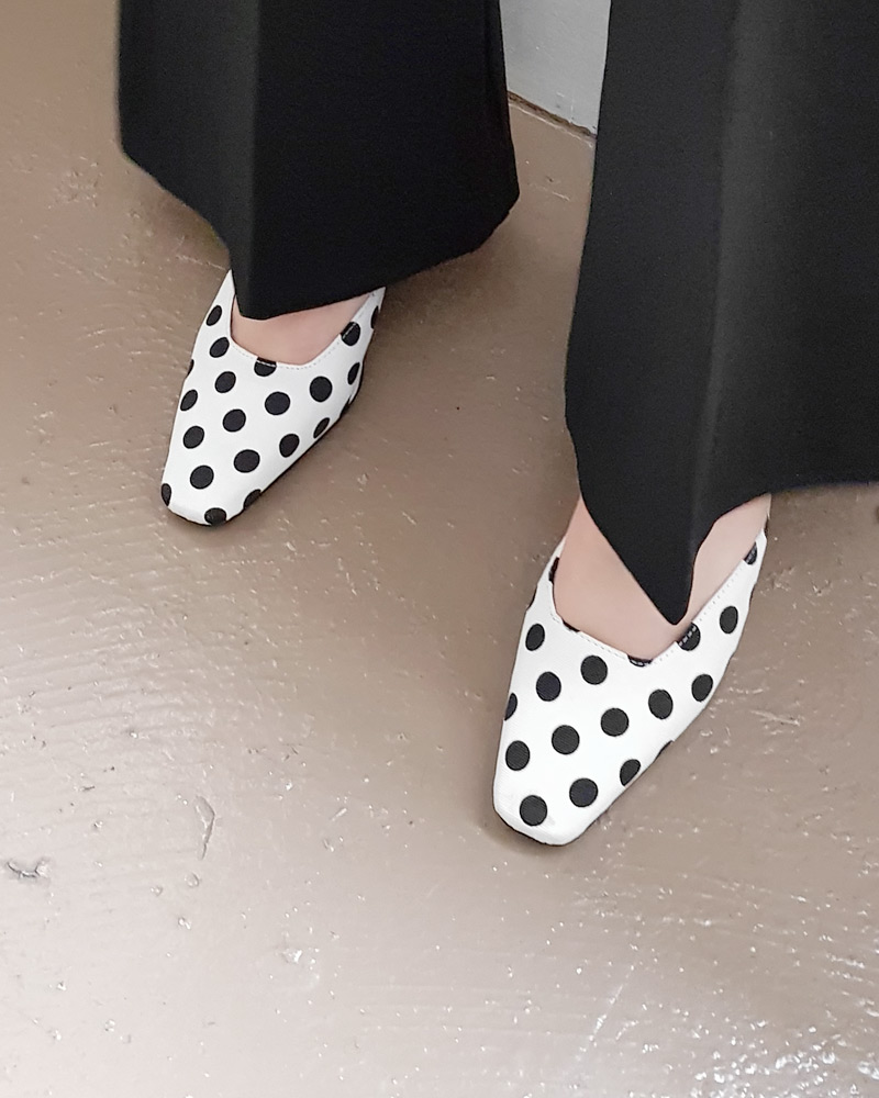 2TYPEスクエアトゥミュール・全4色 | DHOLIC | 詳細画像3