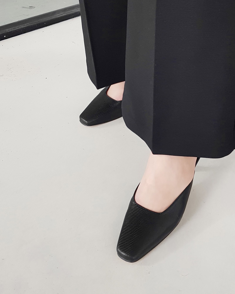 2TYPEスクエアトゥミュール・全4色 | DHOLIC | 詳細画像6