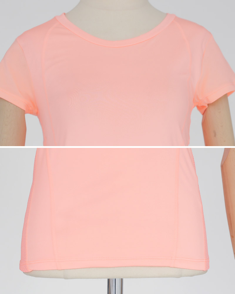 バックメッシュショートスリーブTシャツ・全3色 | DHOLIC | 詳細画像42