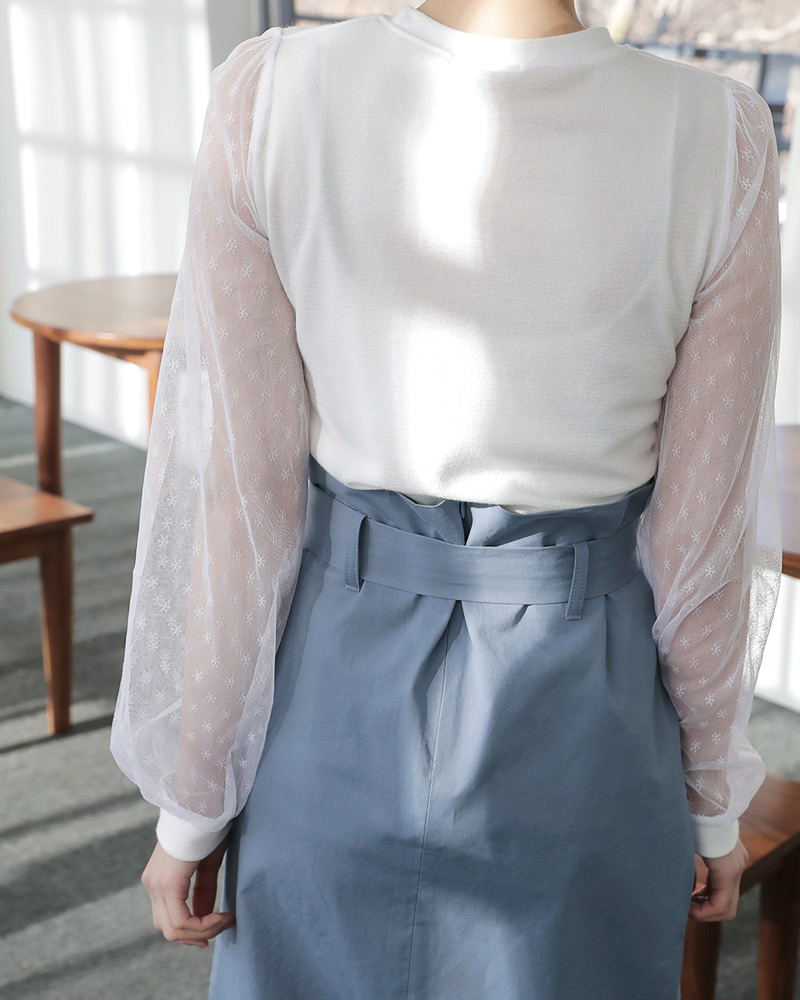 ベルトSETボタンスリットスカート・全2色 | DHOLIC | 詳細画像18