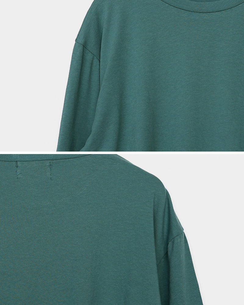 ワイドスリーブラウンドTシャツ・全4色 | DHOLIC | 詳細画像35