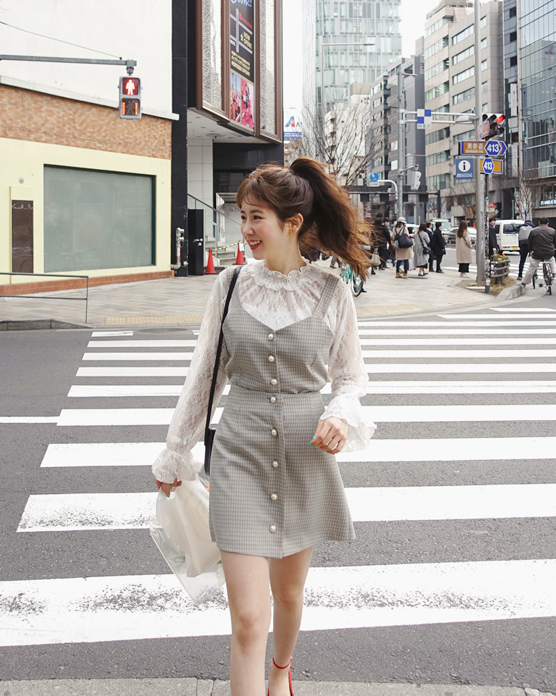 ♥Love in TOKYO♥チェックビスチェ&ミニスカートSET・全2色 | DHOLIC | 詳細画像19