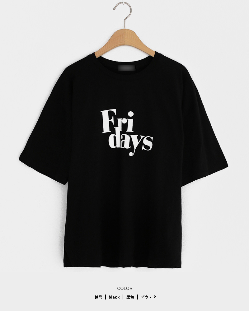Fri daysハーフスリーブTシャツ・全4色 | DHOLIC | 詳細画像62