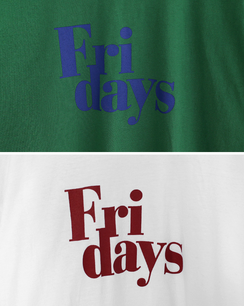 Fri daysハーフスリーブTシャツ・全4色 | DHOLIC | 詳細画像69