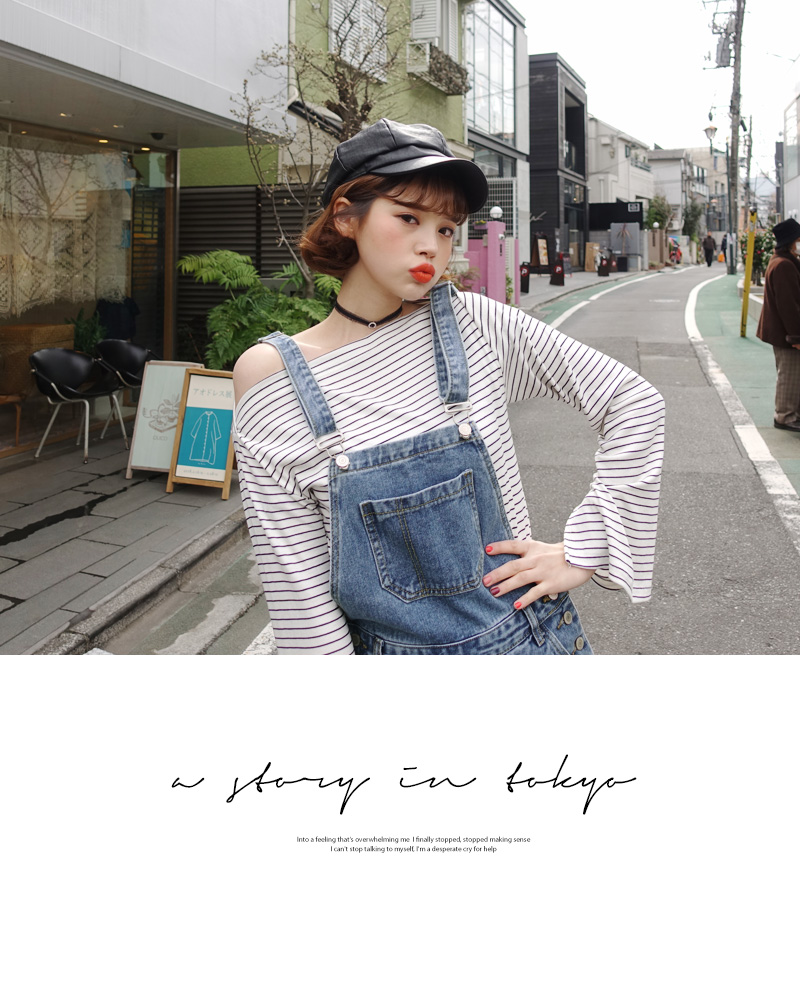 ♥Love in TOKYO♥2TYPEスリットスリーブボートネックTシャツ・全6色 | DHOLIC | 詳細画像41