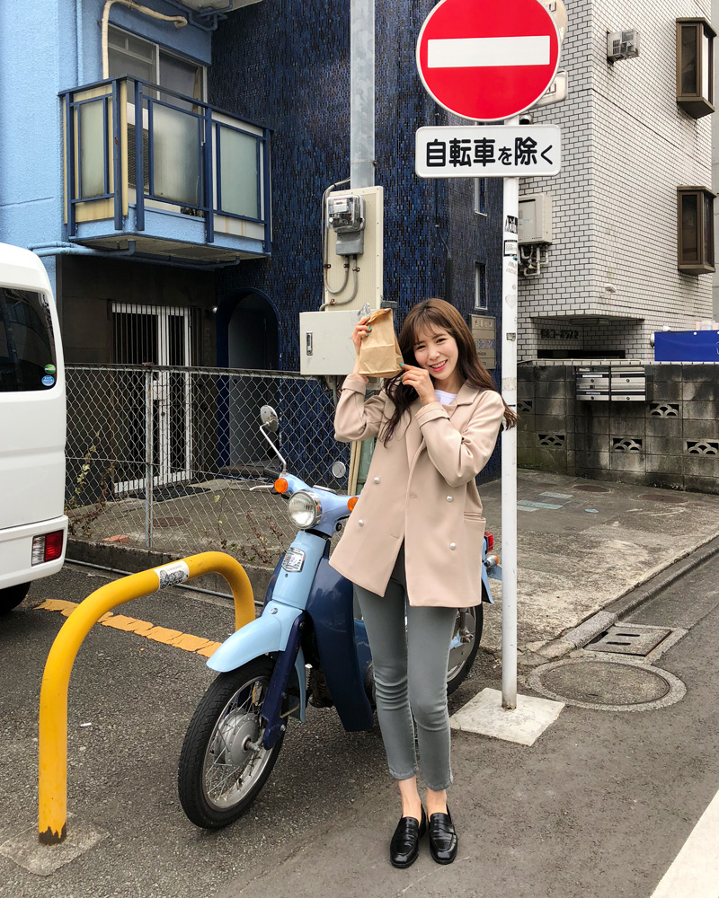 ♥Love in TOKYO♥パールダブルボタンジャケット・全3色 | DHOLIC | 詳細画像5